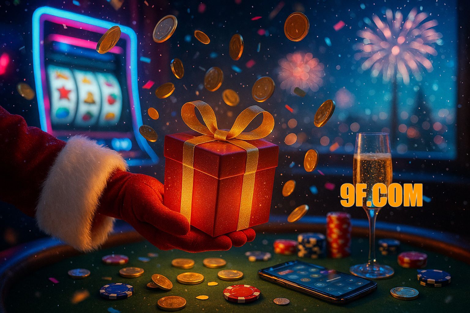 Promoções de Ano Novo no 9F